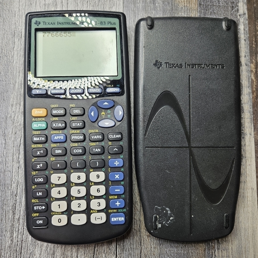 TI-83 Plus Graphing Scientific Calculator Texas Instaments